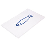Kordelva Cartoon Fish Flocked Non-Slip Bath Mat - product image 1